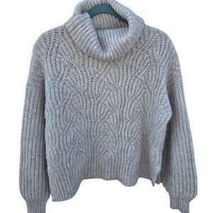 A New Day by Target, beige cowal neck sweater womens size S